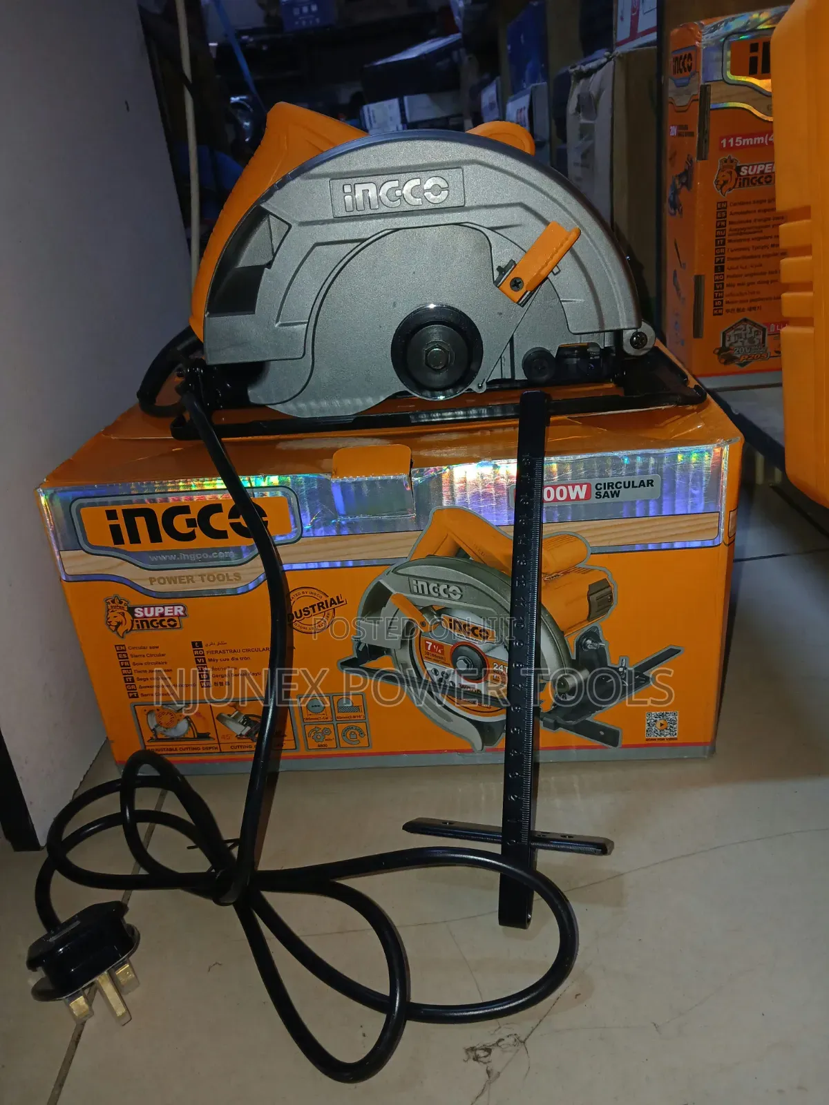 Ingco 1400W Circular Saw (Model CS18538)