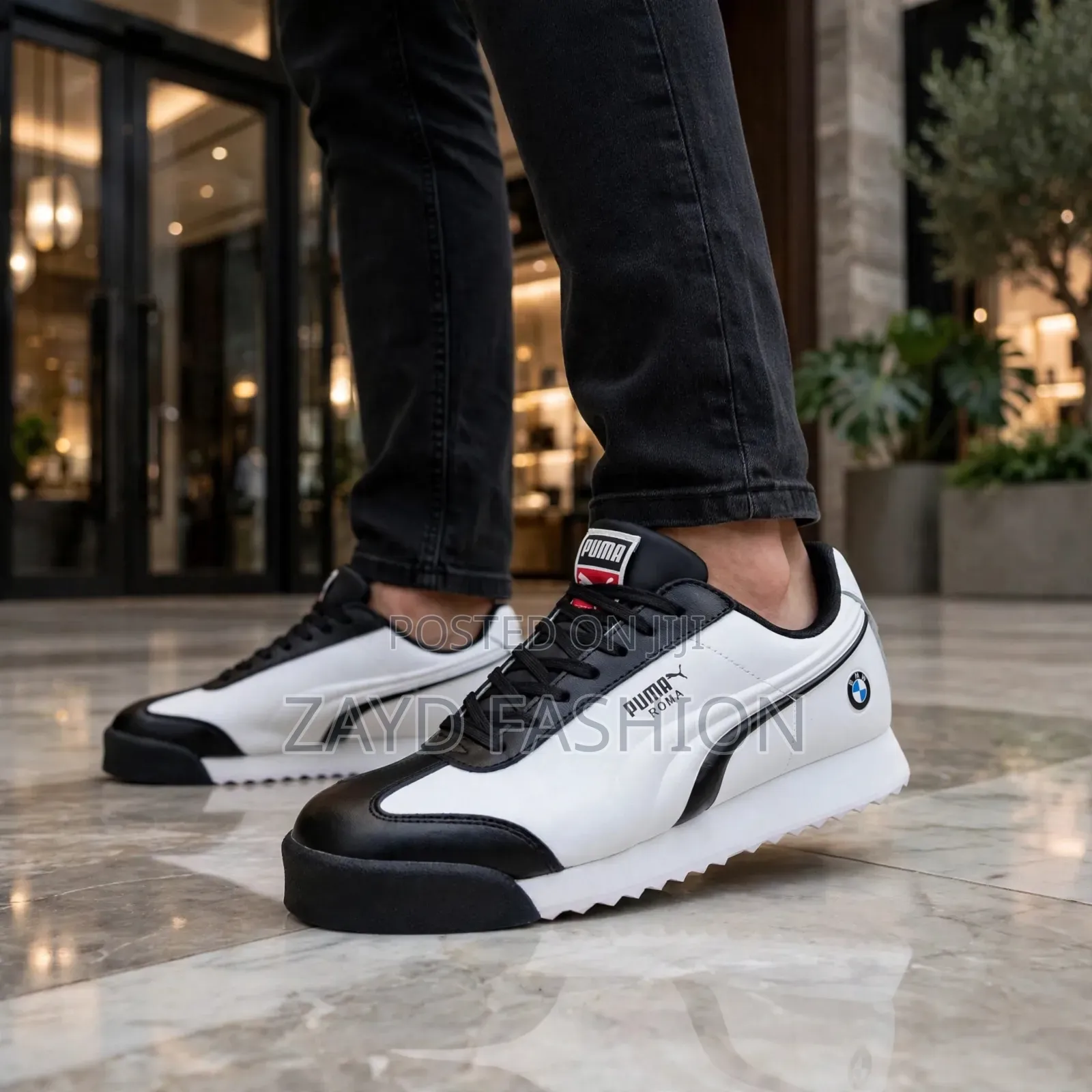 Puma Roma Black/White