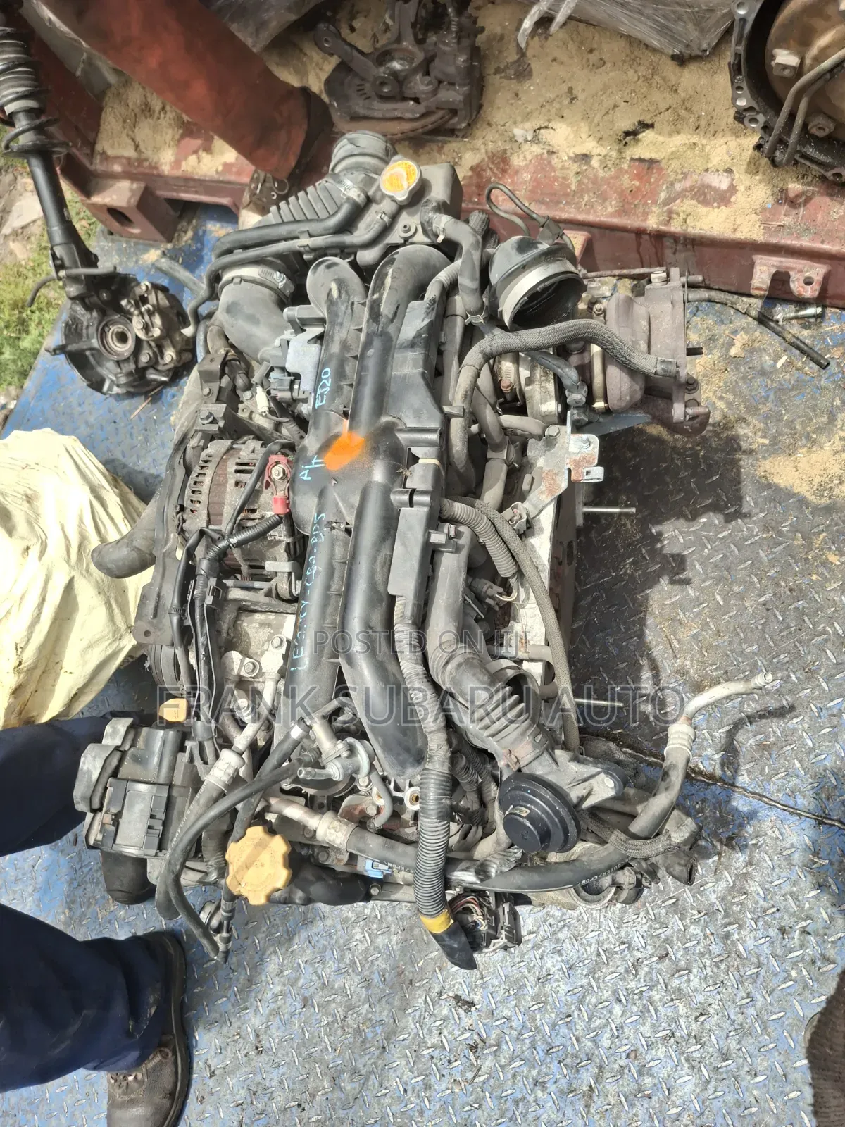 Subqru Legacy Bp5 Ej20 Complete Engine