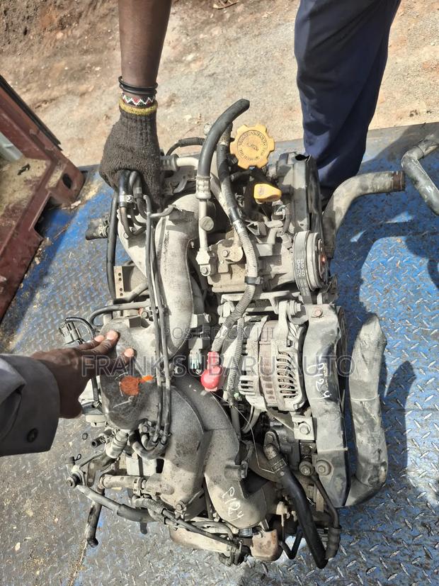 Subaru Outback Ej25 Complete Engine - main view