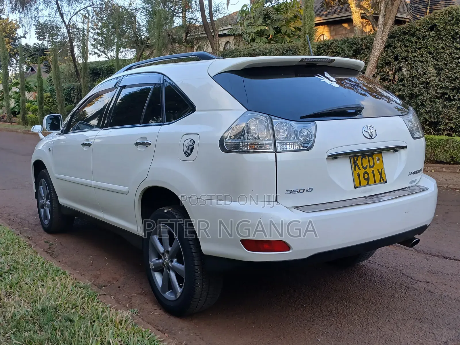 Toyota Harrier 2008 White
