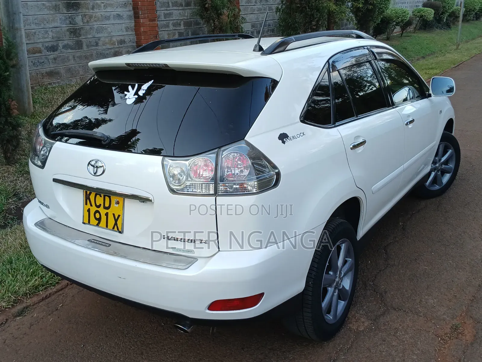 Toyota Harrier 2008 White