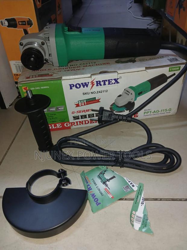 Powertex G-Series Angle Grinder Machine (Model: PPT-AG-115-G) - main view