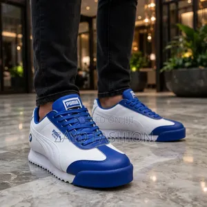 Puma Roma Blue White