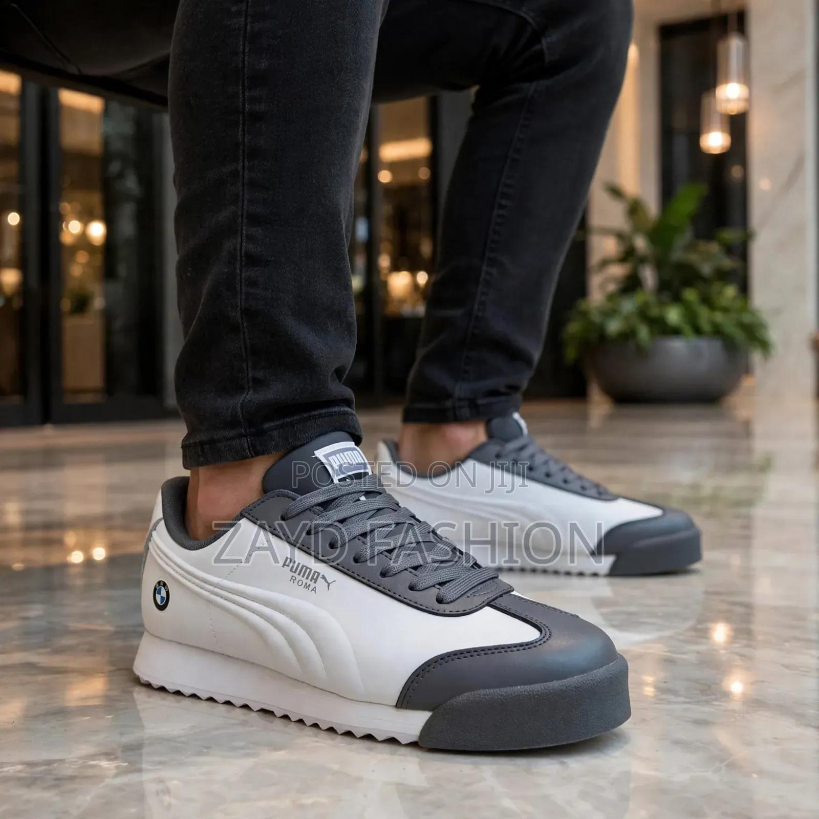 Puma Roma Grey White
