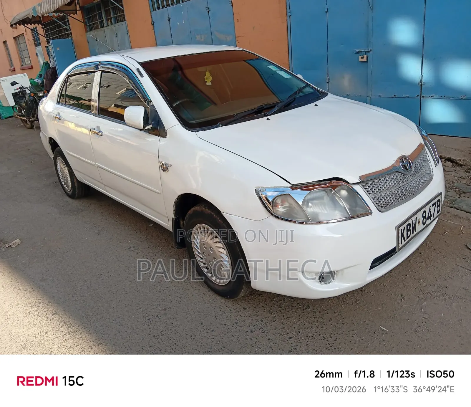 Toyota Corolla 2006 White