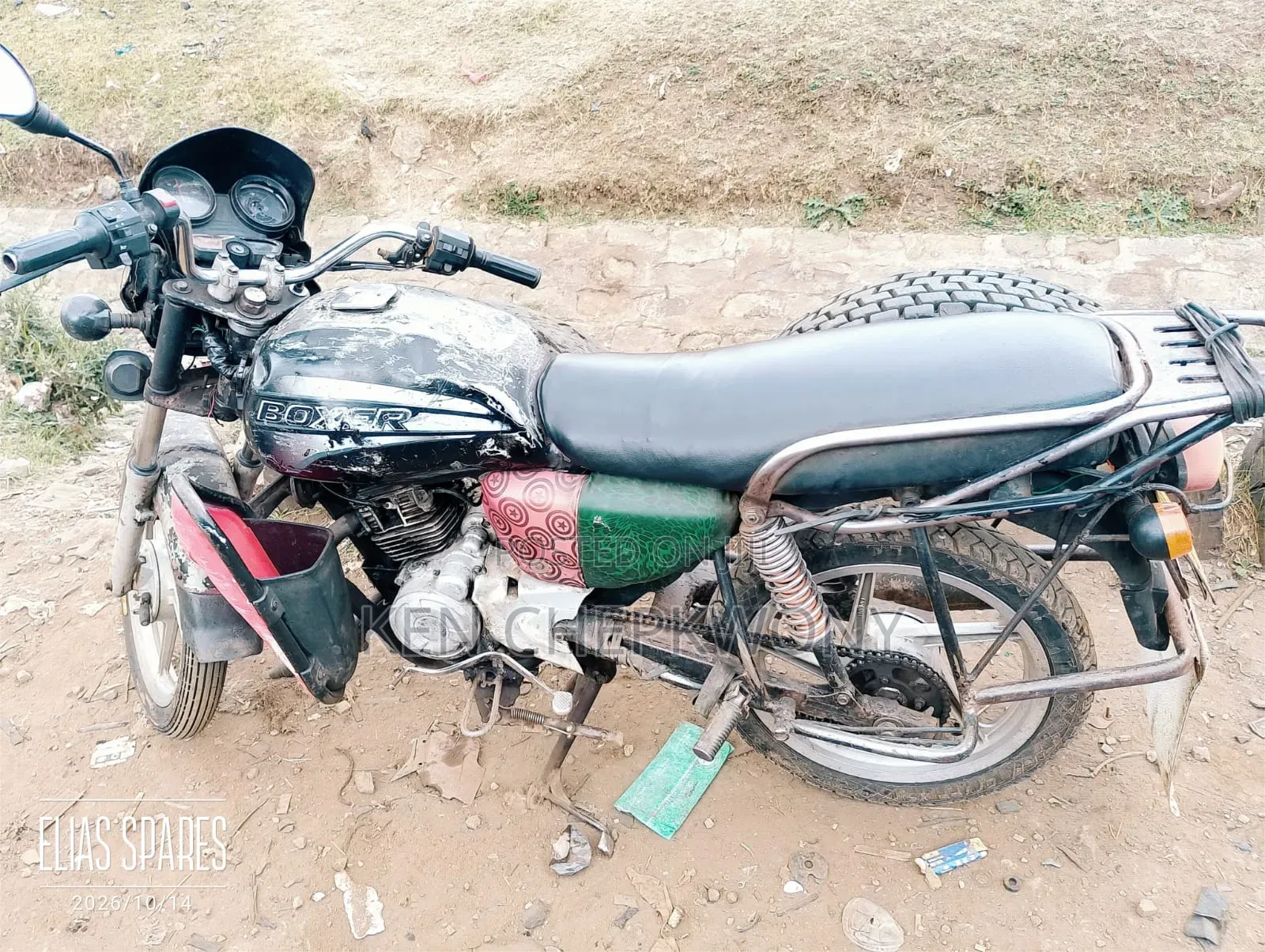 Bajaj Boxer 2012 Black