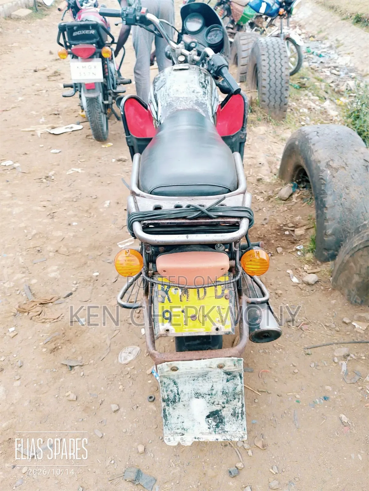 Bajaj Boxer 2012 Black