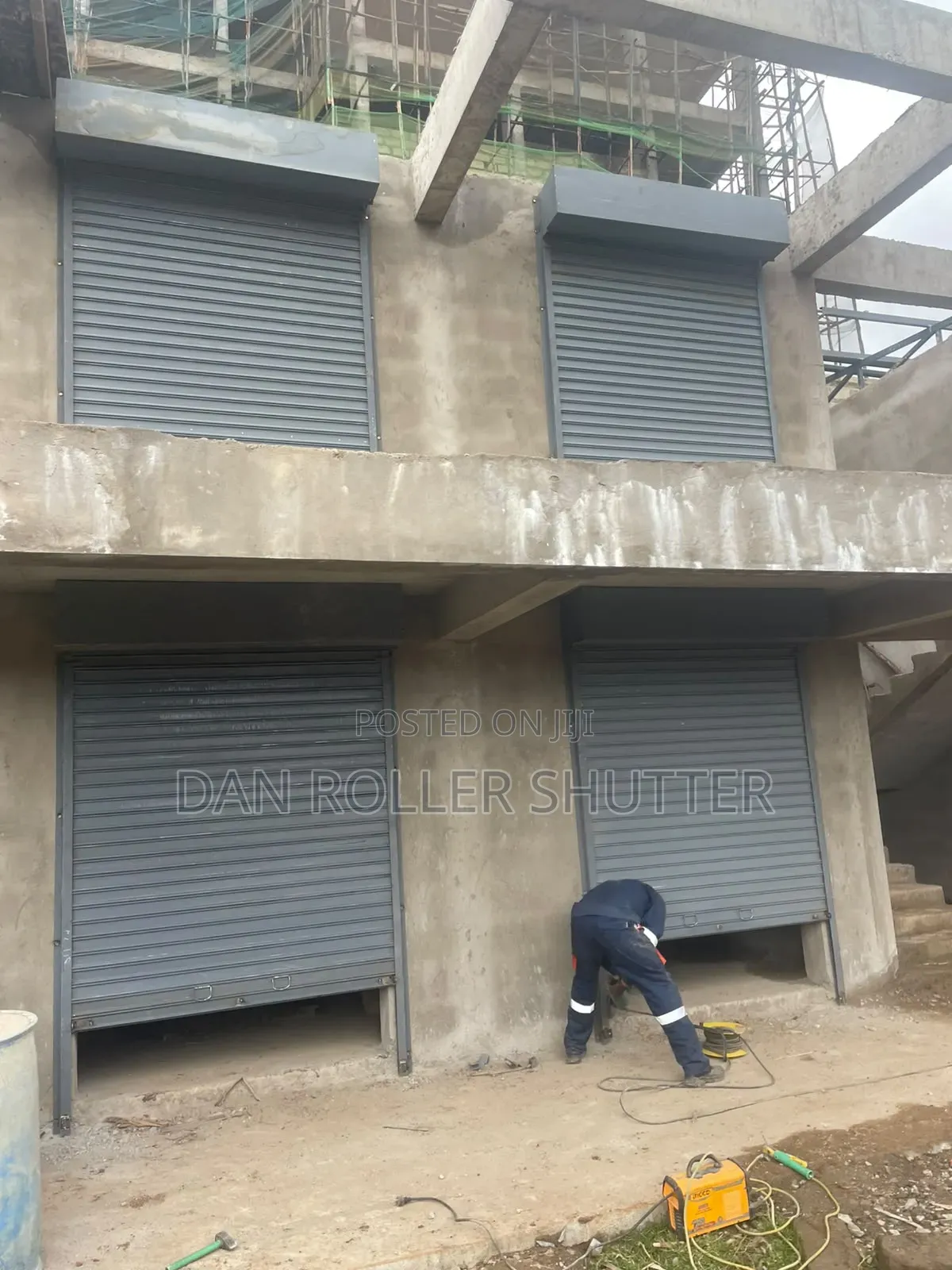 Strong Steel Roller Shutter Door