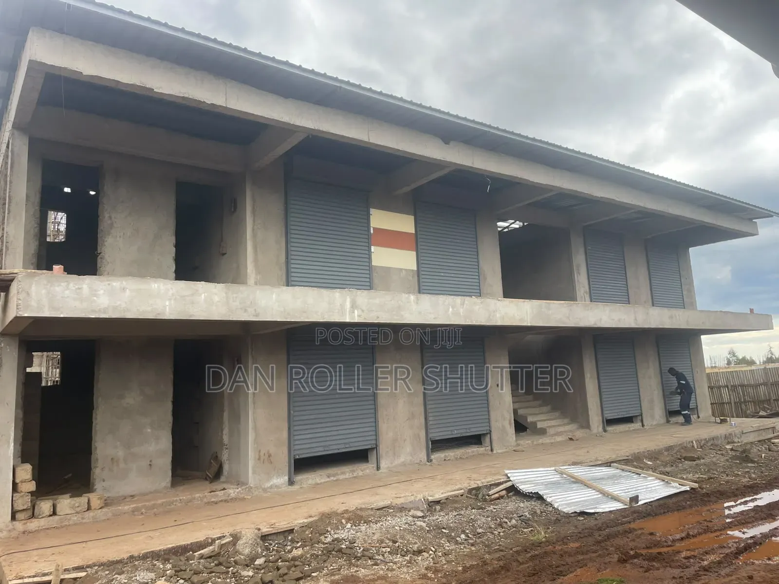 Strong Steel Roller Shutter Door