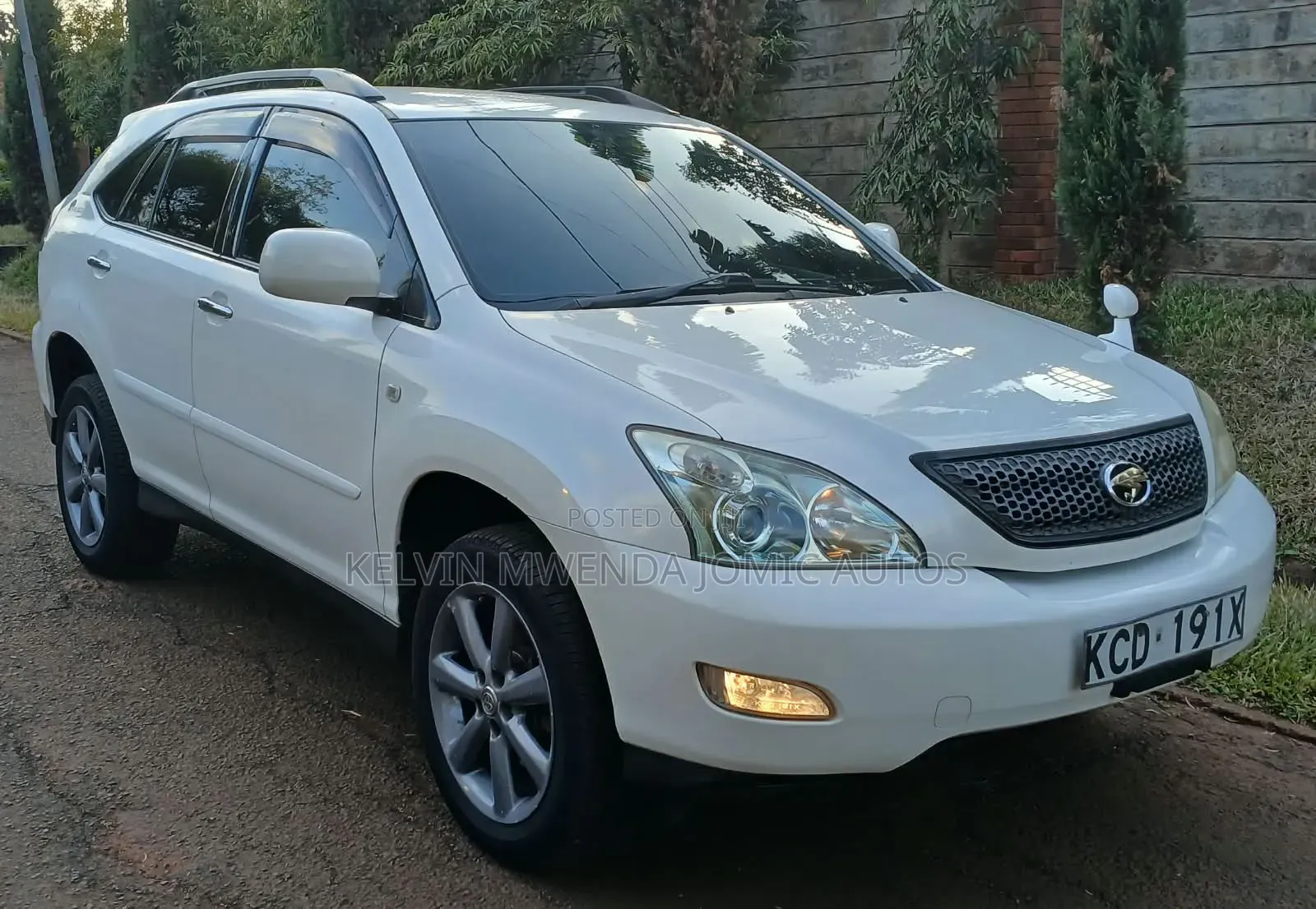 Toyota Harrier 2008 White