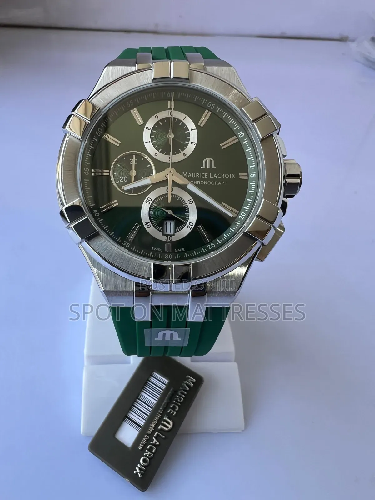 Time to Declutter! Classic Maurice Lacroix Chronograph Watch for Men.