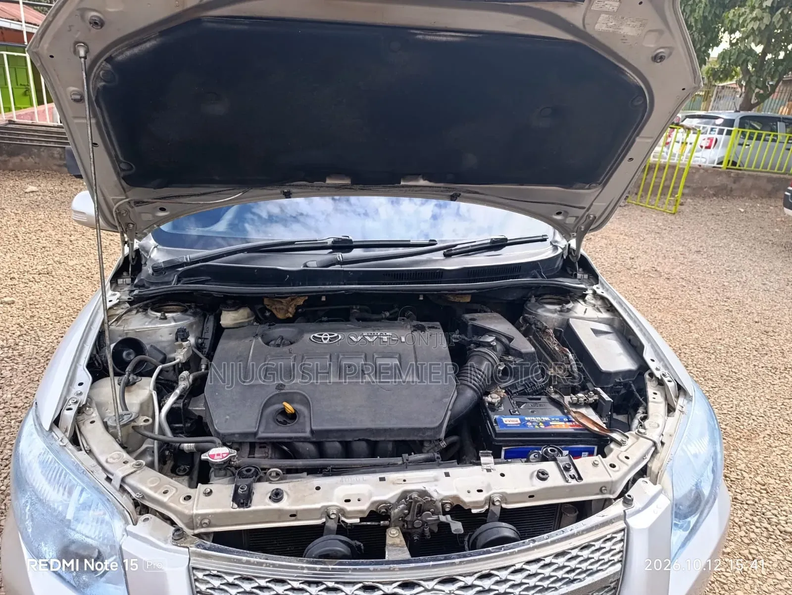 Toyota Corolla Fielder 2007 Silver