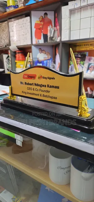 Executive Desktop Plaque