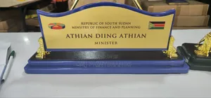 Executive Desktop Plaque