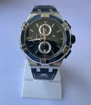 Time to Declutter! Classic Maurice Lacroix Chronograph Watch for Men.