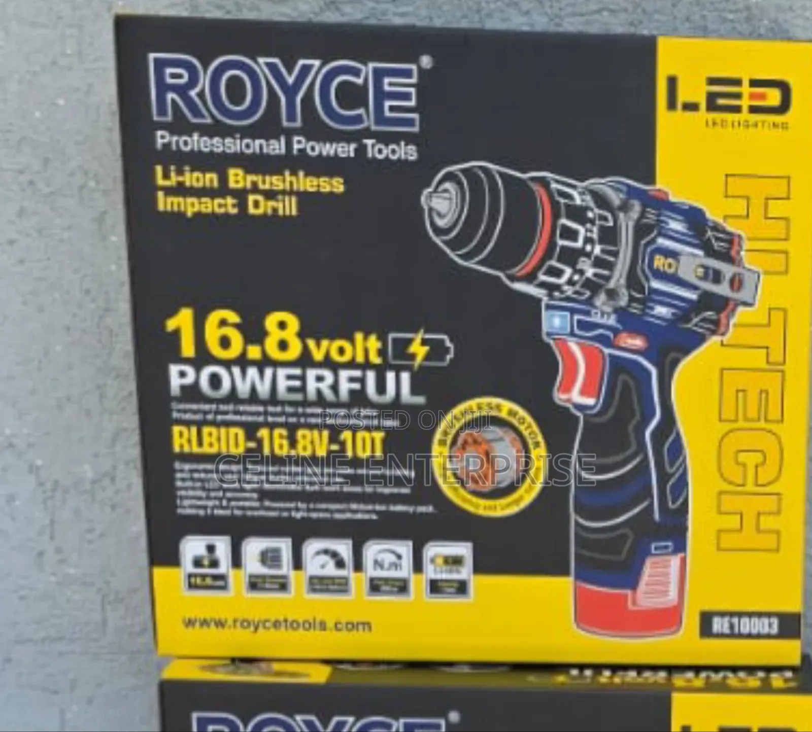 Royce Brushless Cordless Drill Driver 16.8V