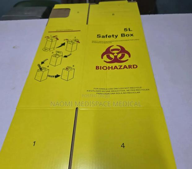 Medical Sharp Box/ Waste Disposal Container - main view