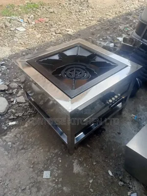Stainless Steel Commercial Heavy Duty 4 Ring Gas Burner