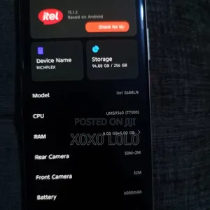 Itel S26 Ultra 256 GB Gold
