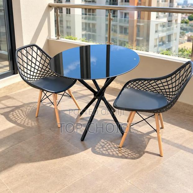 Balcony Set ; Table With 2 Chairs - main view