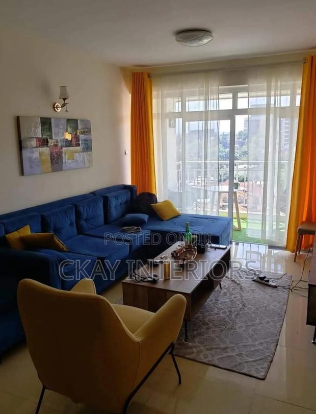 Soft Plain Yellow and Black Window Curtains - main view