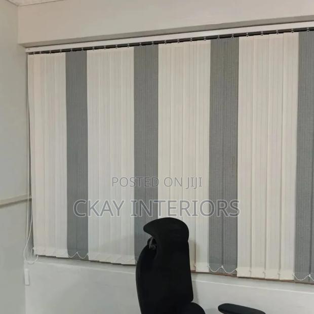 Rationed Colours and Pure Colours Vertical Blinds - main view