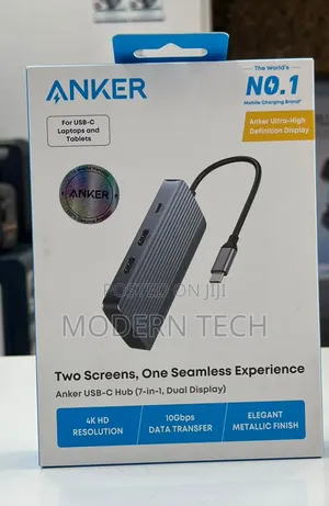 Anker USB-C Hub 7-in-1 Dual Display