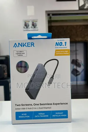 Anker 7-in-1 USB-C Hub With Dual Display Support