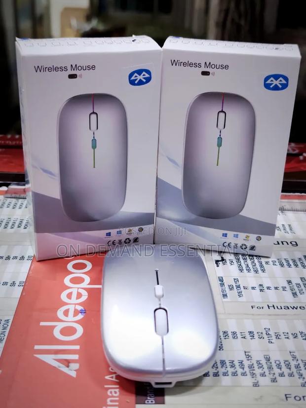 Wireless Mouse Bt , Rechargeable With Inbuilt Bluetooth & Dongle - main view