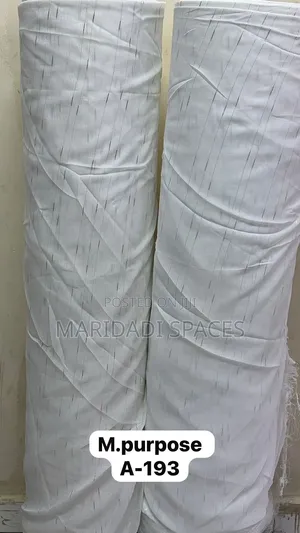 Linen Look Sheer Curtains- Heavy Quality
