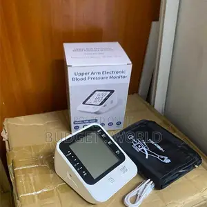 B816 Upper Arm Digital Blood Pressure Monitor LCD Screen Displays