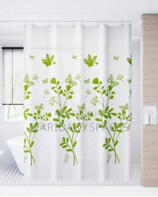 Bathroom Shower Curtain- Space Saving Design