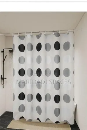 Bathroom Shower Curtain- Space Saving Design