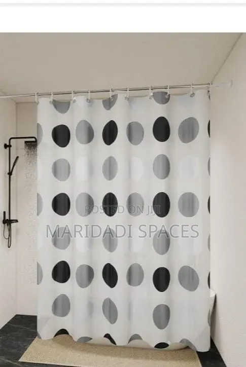 Bathroom Shower Curtain- Space Saving Design