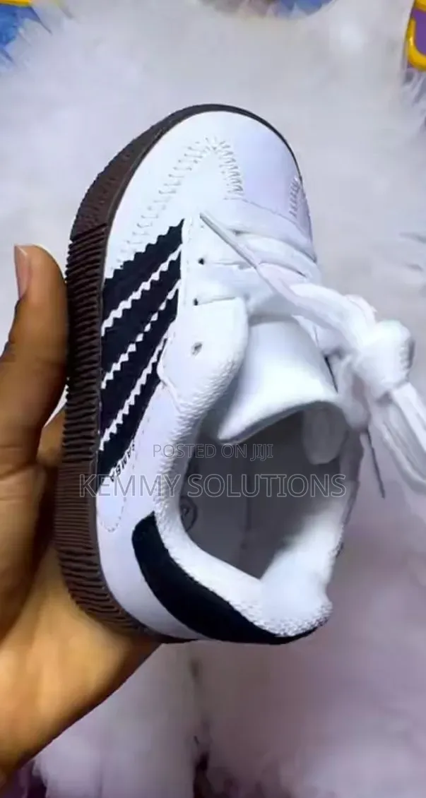 Kids Samba Style Sneakers