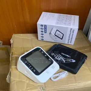 White Intelligent B816 Upper Arm Digital Blood Pressure Monitor