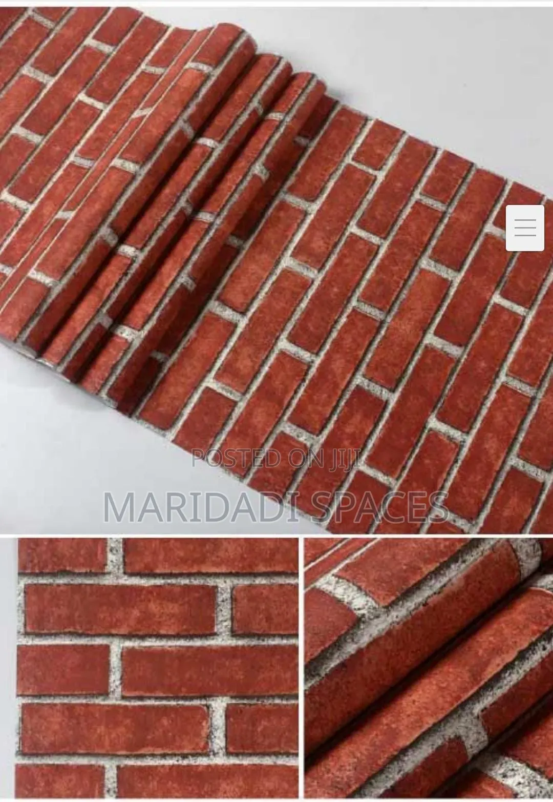 Brick Wallpapers- 3D Brick Pattern Wallpaper