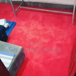 USA 6MM Wall to Wall Carpet Red in Color
