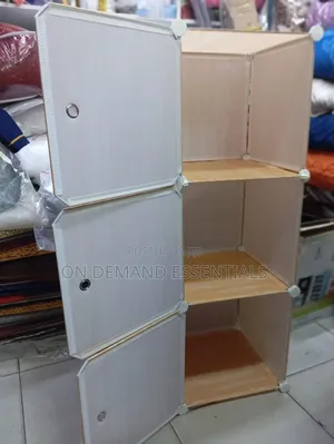 Kids Single Column Plastic Wardrobe