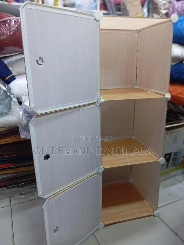 Kids Single Column Plastic Wardrobe - main view