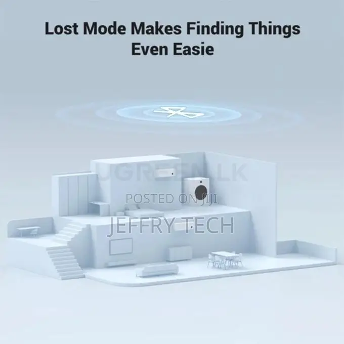 Smart Bluetooth Finder Wireless Item Tracker & Key Finder for Keys, B
