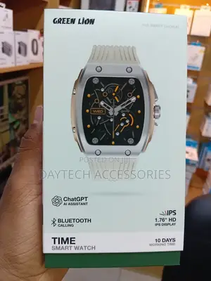 The Green Lion Time Smart Watch.