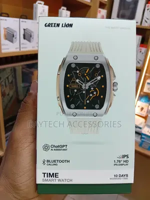 The Green Lion Time Smart Watch.