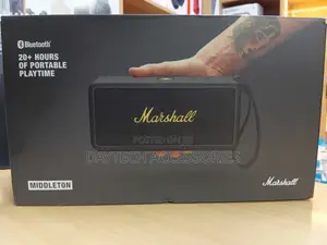 The Marshall Middleton Portable Bluetooth Speaker