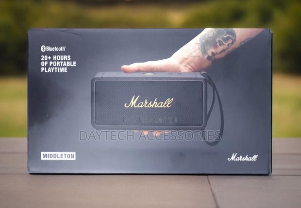Marshall Rugged Middleton Bluetooth Speaker. - main view