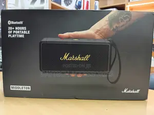 Marshall Rugged Middleton Bluetooth Speaker.