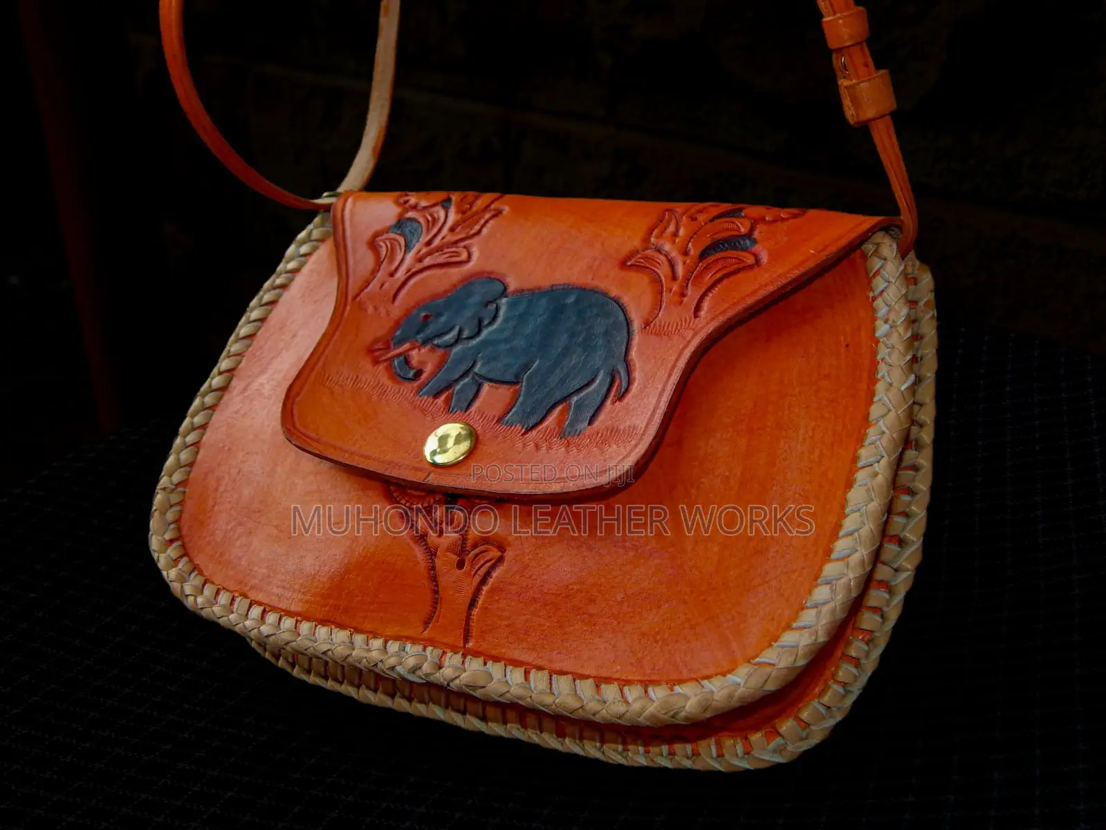 Handcrafted Leather Small Flap Purses