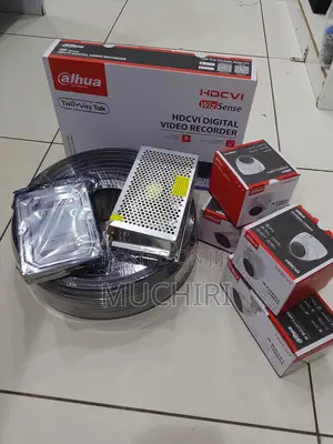 4 Channel Dahua 1080p Ir CCTV Camera Package