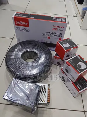 Brandnew Dahua Full Kits 4 Channel 4 Ir Camera 2mp Complete Set